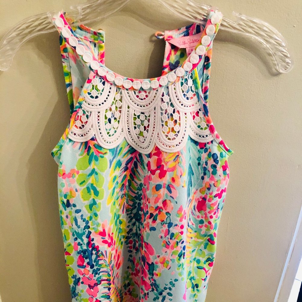 Lilly Pulitzer Girls Dress Size 8